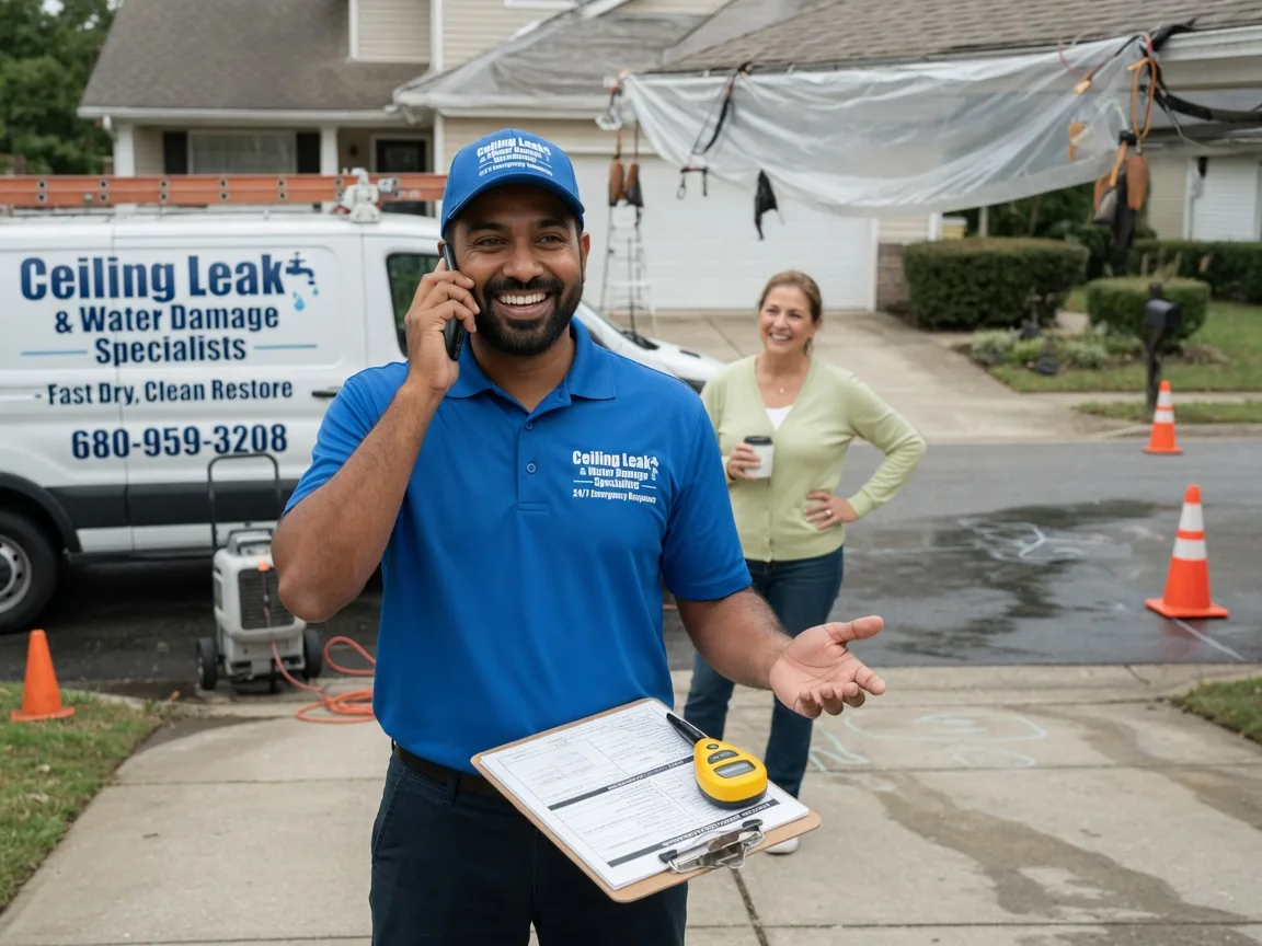 Ceiling Leak Cleanup Sadieville, KY FAQs